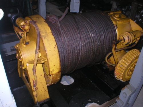 Winch for cranes and various