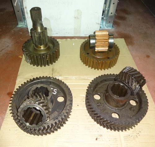 Various cylindrical bevel gears