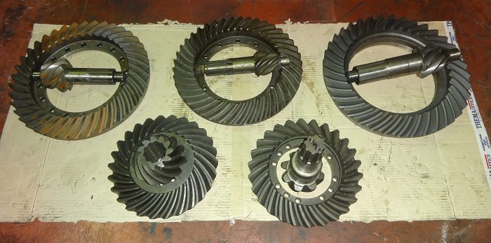 Various bevel gears