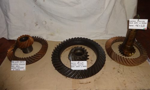 Mixed bevel gears