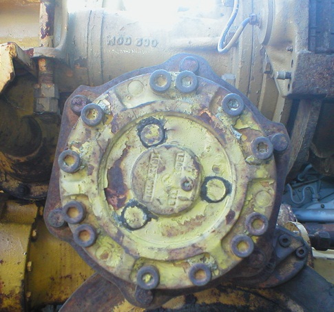 Hamworthy 693001915 axle