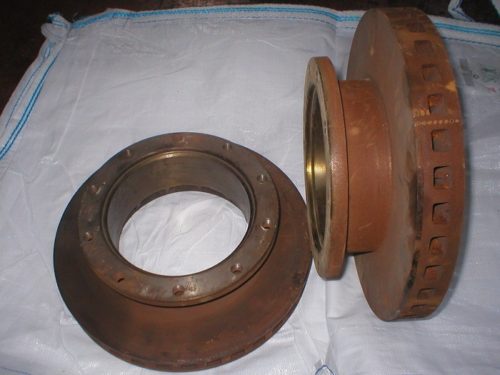 Brake disc for Mercedes bus