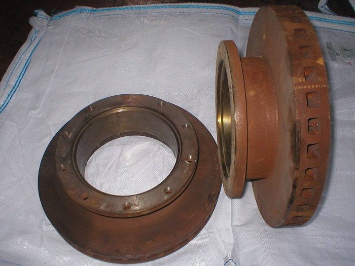 Brake disc for Mercedes bus