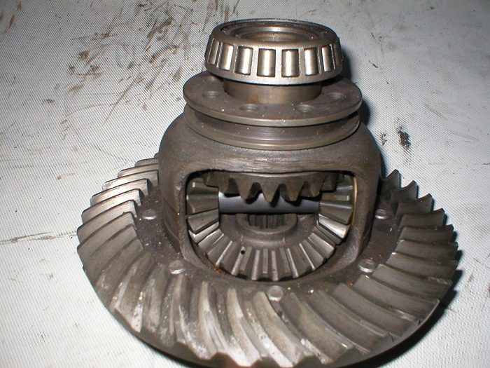 Fiat tractor axle group
