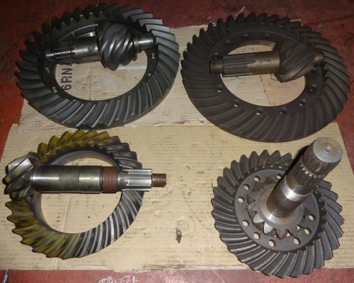 Gears for axles
