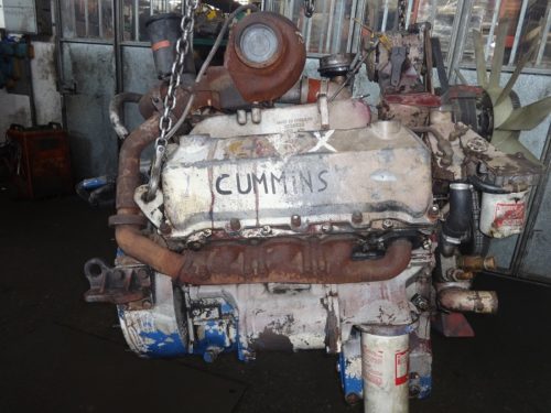 Cummins V8 turbo engine