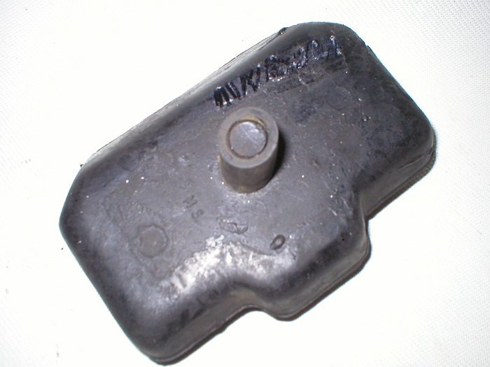 Stopper for tracks Marini asphalt paver