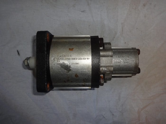 Casappa double hydraulic gear pump